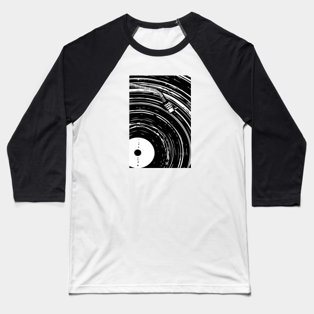 vinyl record Baseball T-Shirt by comecuba67